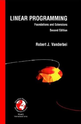 Download Linear Programming Vanderbei Solution 