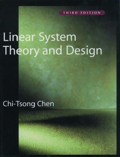 Download Linear System Theory Design Chen Solution 