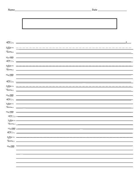Lined Paper For Writing   32 Printable Lined Paper Templates ᐅ Templatelab - Lined Paper For Writing