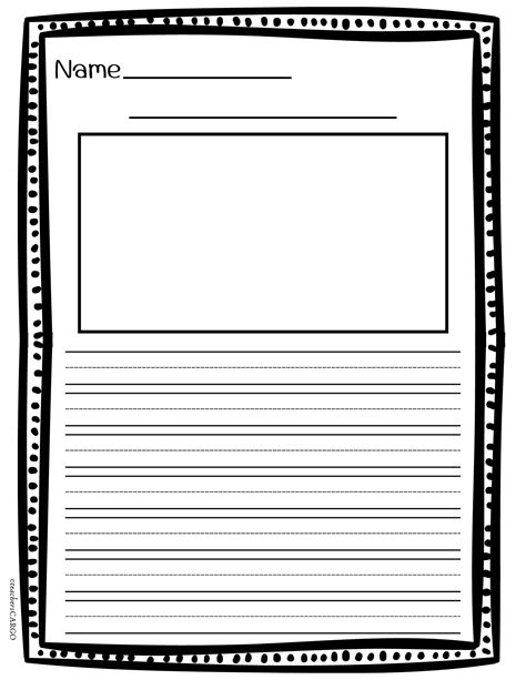 Download Lined Paper With Picture Space Aacnet 