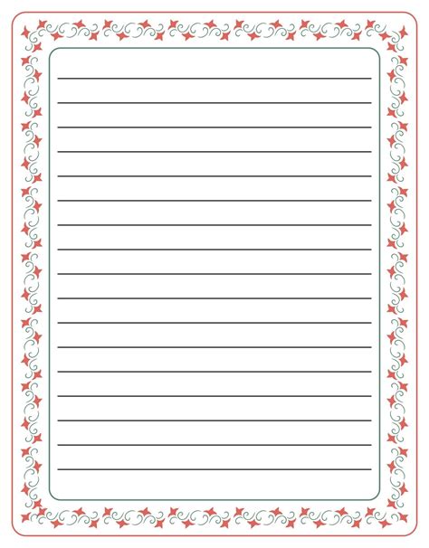 Download Lined Writing Paper With Borders 