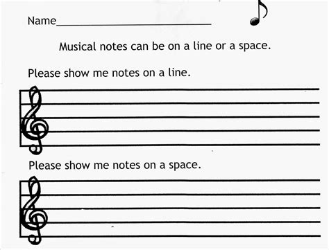 Lines And Spaces Music Worksheets Print And Digital Lines And Spaces Worksheet - Lines And Spaces Worksheet