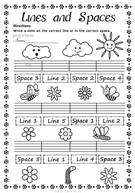 Lines And Spaces Worksheet   Lines And Spaces Music Teacheru0027s Games - Lines And Spaces Worksheet