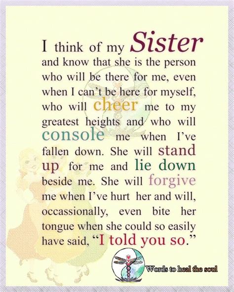 Lines For Sister