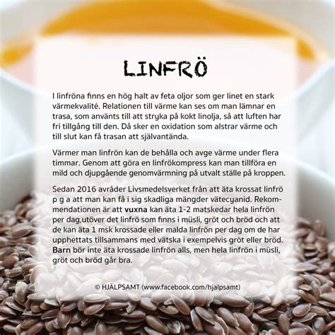 linfrö engelska