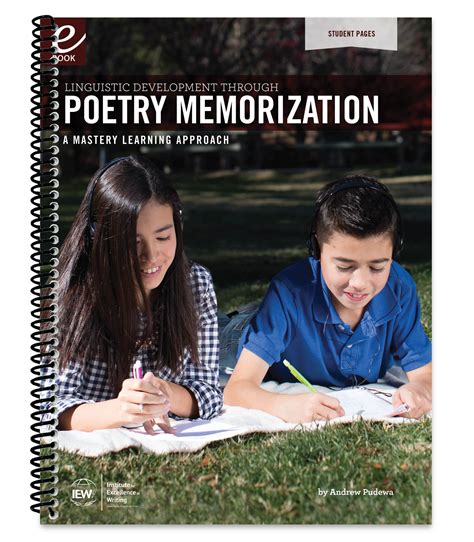 Linguistic Development Through Poetry Memorization Book Only 6th Grade Poems To Memorize - 6th Grade Poems To Memorize