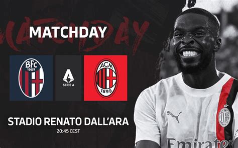 LINIMASA AC MILAN VS BOLOGNA：Serie A 2024/2025 Fixtures » Live Scores, StatsResults -