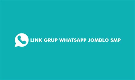 Link Grup Whatsapp Jomblo Smp