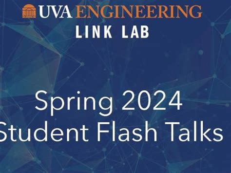 Link Lab 2024 Spring Student Flash Talks University Science Labs For High School - Science Labs For High School