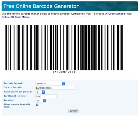 link to barcode
