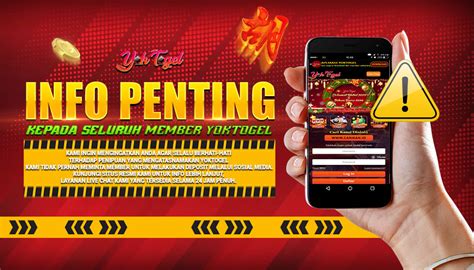 LINK YOK TOGEL - YOK4D Situs Taruhan Online Terpercaya & Slot Gampang Menang!