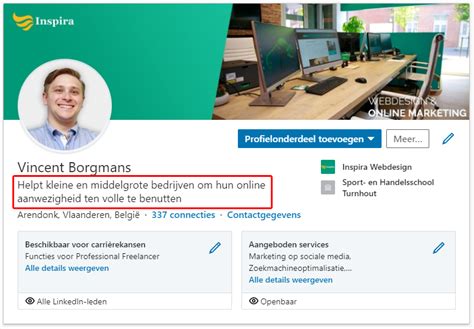 linkedin profiel