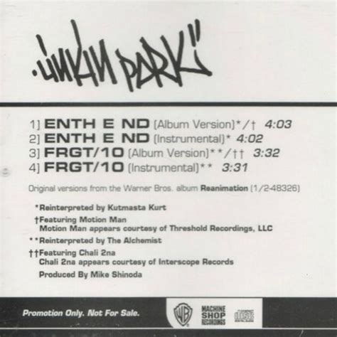 Linkin Park Enth E Nd Songtext