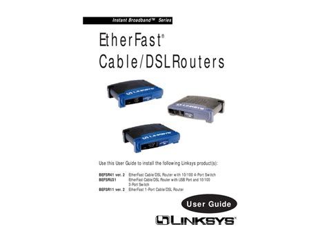 Read Linksys 168 User Guide 