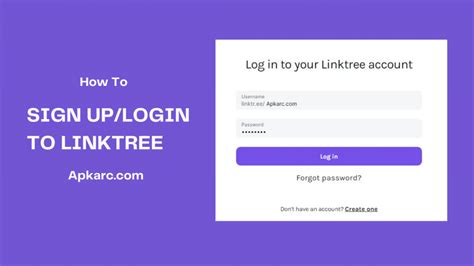 LINKTR EE LOGIN 🥀 How to Login to Linktr - Scribe