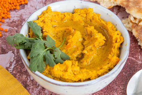 linsen hummus vegan