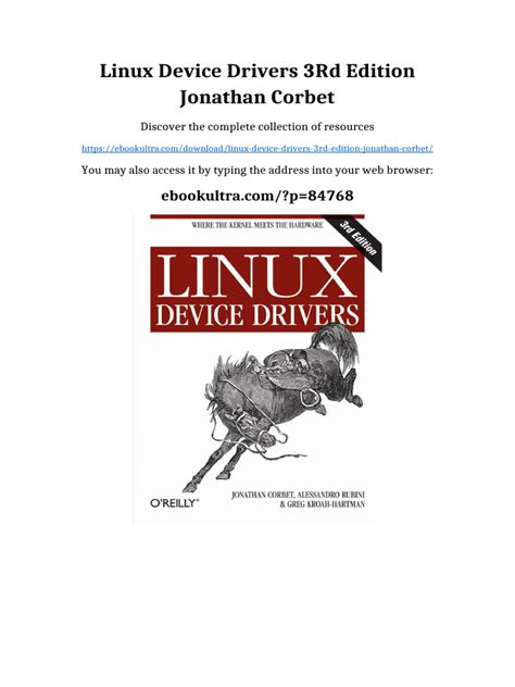 Linux Device Drivers Third Edition