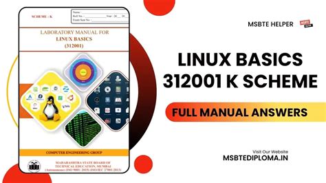 Linux Lab Manual For Diploma Students