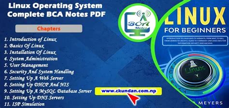 Linux Operating System Bca Notes