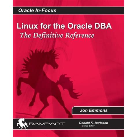 Download Linux For The Oracle Dba The Definitive Reference 