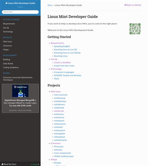 Read Linux Mint Documentation 