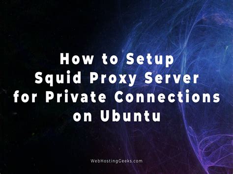 Read Linux Proxy Server Squid 