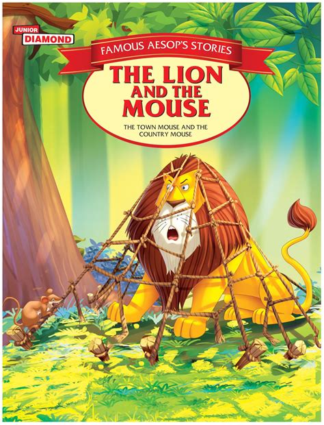 Lion And The Mouse Fable   Aesop S Fables Lion And Mouse - Lion And The Mouse Fable