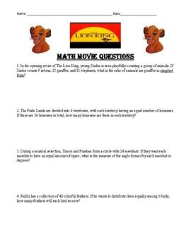 Lion King Math Mathtuition88 Lion Math - Lion Math
