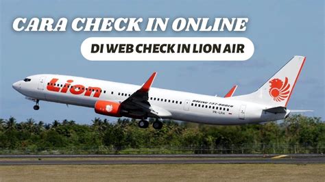 lion web check in | Lion Air Flight Traveloka