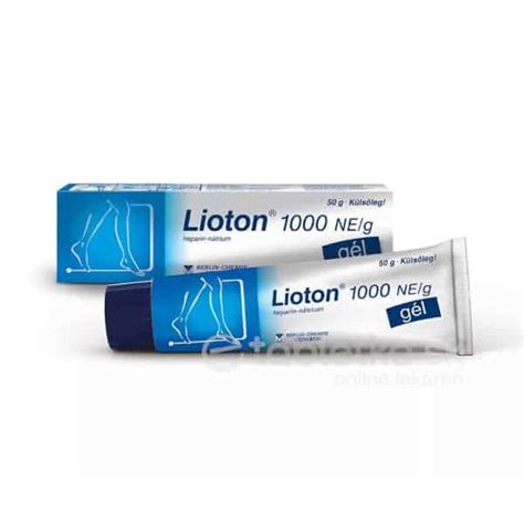 Lioton 100 000 gel - zkušenosti - diskuze - kde koupit levné - cena