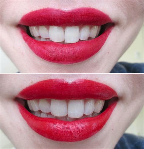 lipstick colors that make teeth look whiter