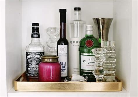 liquor tray