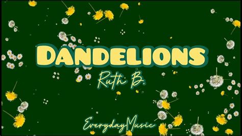lirik dandelions