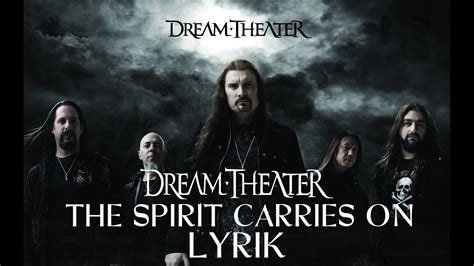 lirik dream theater spirit carries on
