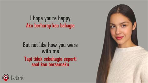 LIRIK HAPPIER 🦴 Lirik Lagu Happier - Olivia Rodrigo serta Makna dan Terjemahannya