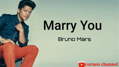 lirik lagu bruno mars marry you