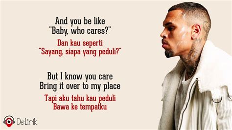 LIRIK LAGU CHRIS BROWN UNDER THE 🦋 Chris Brown – Under the Influence | Lirik Lagu Terjemahan