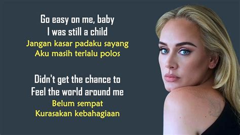 Lirik Lagu Easy On Me Terjemahan   Lirik Lagu Easy On Me Adele Lengkap Dengan - Lirik Lagu Easy On Me Terjemahan