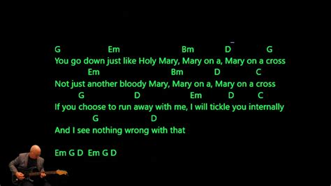 lirik lagu ghost mary on a cross