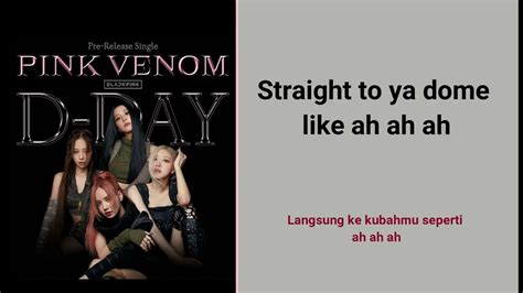 LIRIK LAGU PINK VENOM 🧑‍⚖️ BLACKPINKHow You Like That