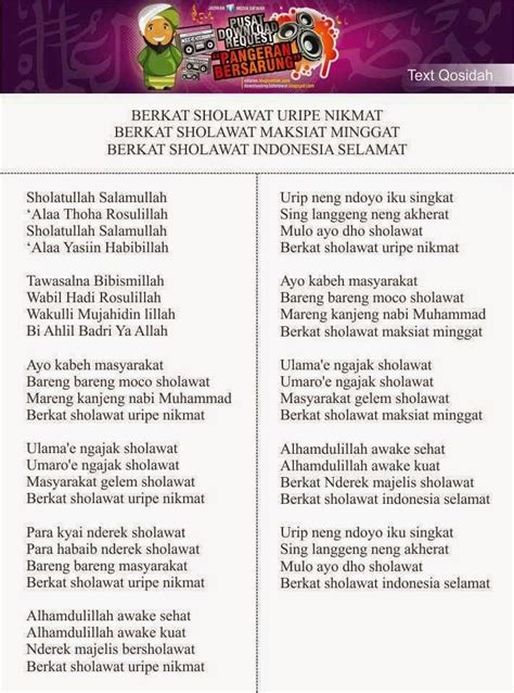 Lirik Lagu Sholawat Badar Latin   Lirik Sholawat Badar Lengkap Teks Arab Latin Dan - Lirik Lagu Sholawat Badar Latin