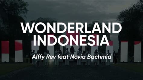 lirik lagu wonderland indonesia
