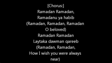 Lirik Lagu X27 Ramadan X27 Maher Zain Versi Lirik Lagu Ramadhan Versi Arab - Lirik Lagu Ramadhan Versi Arab