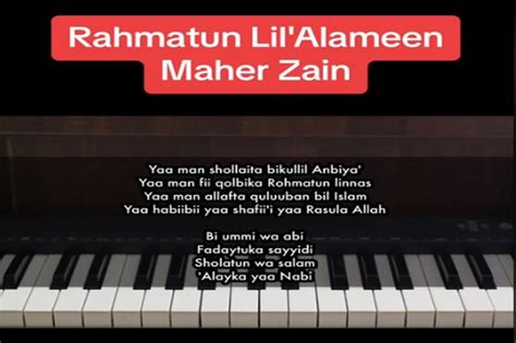 ya man shollaita bikullil anbiya lirik - MAHER ZAIN - YouTube