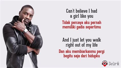 LIRIK LAGU AKON LONELY - AKONlonely