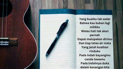 LIRIK LAGU DUKA - DUKA | Kau hancurkan diriku saat engkau pergi