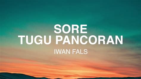 LIRIK LAGU IWAN FALS SORE TUGU - Iwan falssore tugu pancoran chord gitar tutorial mudah