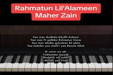 LIRIK LAGU YA MAN SHOLLAITA BIKULLIL - Lirik Lagu Ya Man Shollaita Bikullil Anbiya dari Maher Zain Untuk