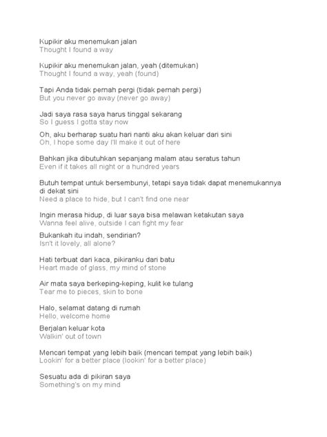 LIRIK LOVELY - Lirik Dan Terjemahan lagu lovely by