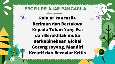 LIRIK PROFIL PELAJAR PANCASILA - 15 Contoh Pantun Bertema Pancasila, Sarat Nilai-Nilai Luhur